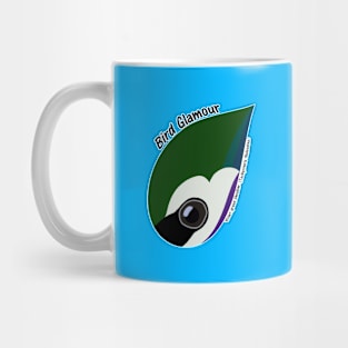 Violet-green Swallow (Large Text) Mug